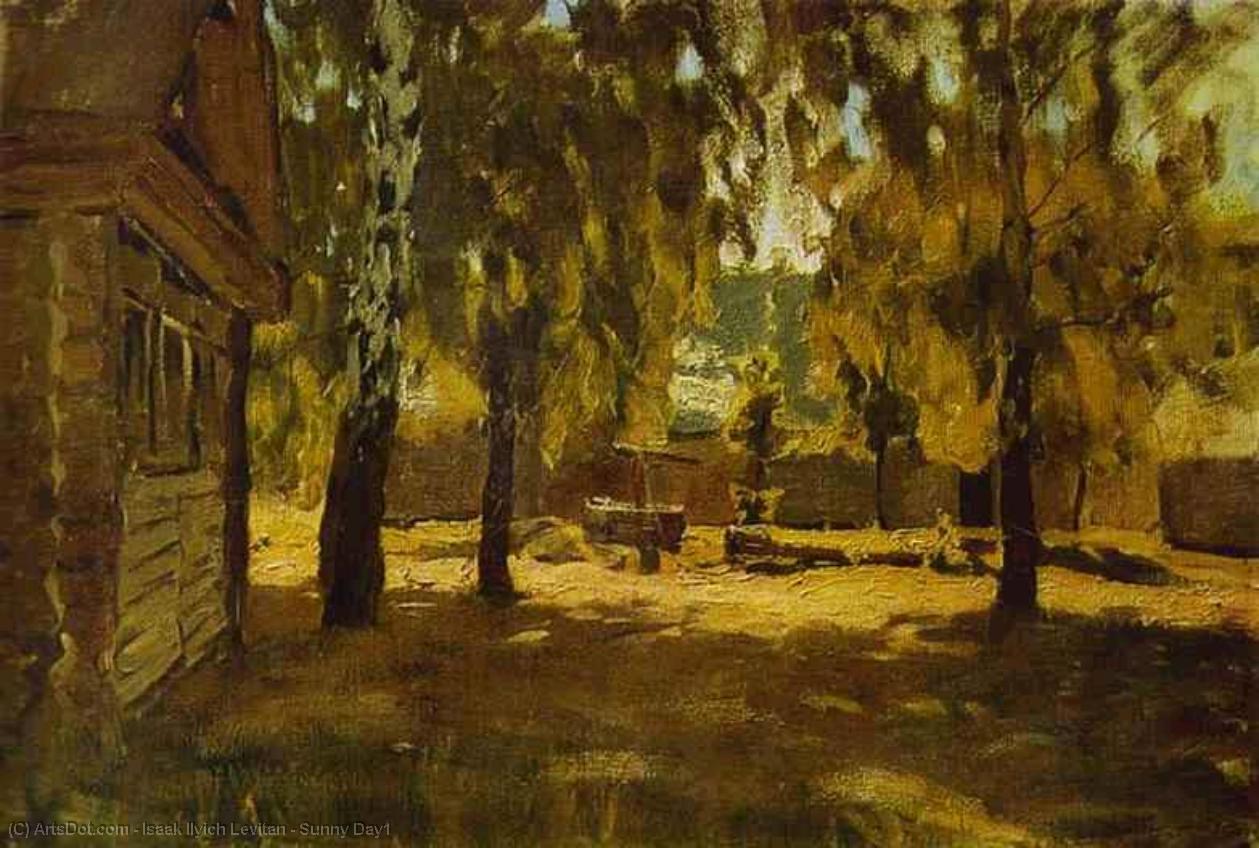 Исаак Левитан Солнечный день, 1898