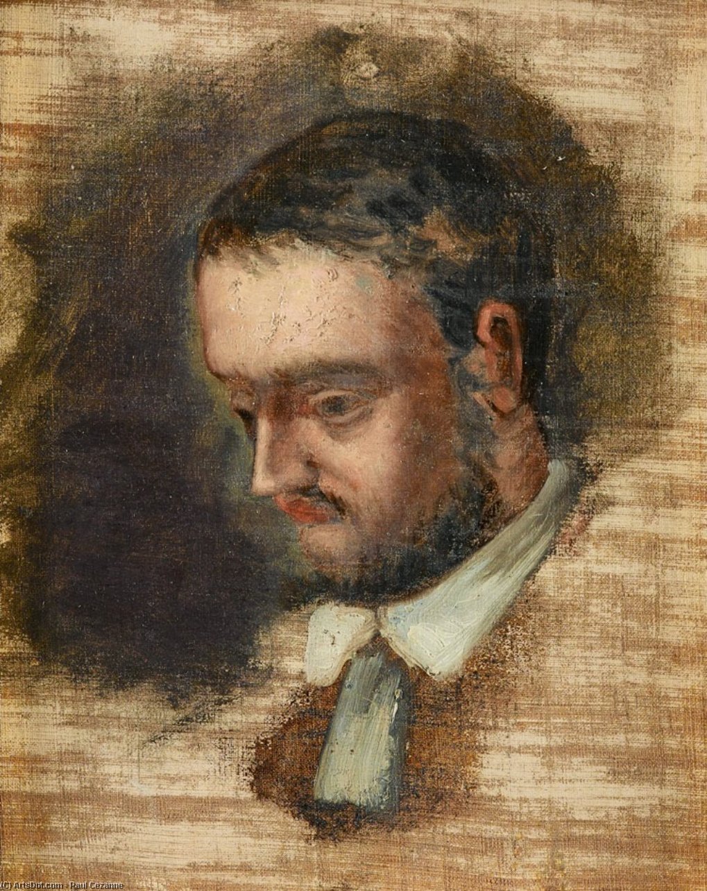 Wikioo.org – L'Enciclopedia delle Belle Arti - Pittura, Opere di Paul Cezanne - Ritratto di Emile Zola