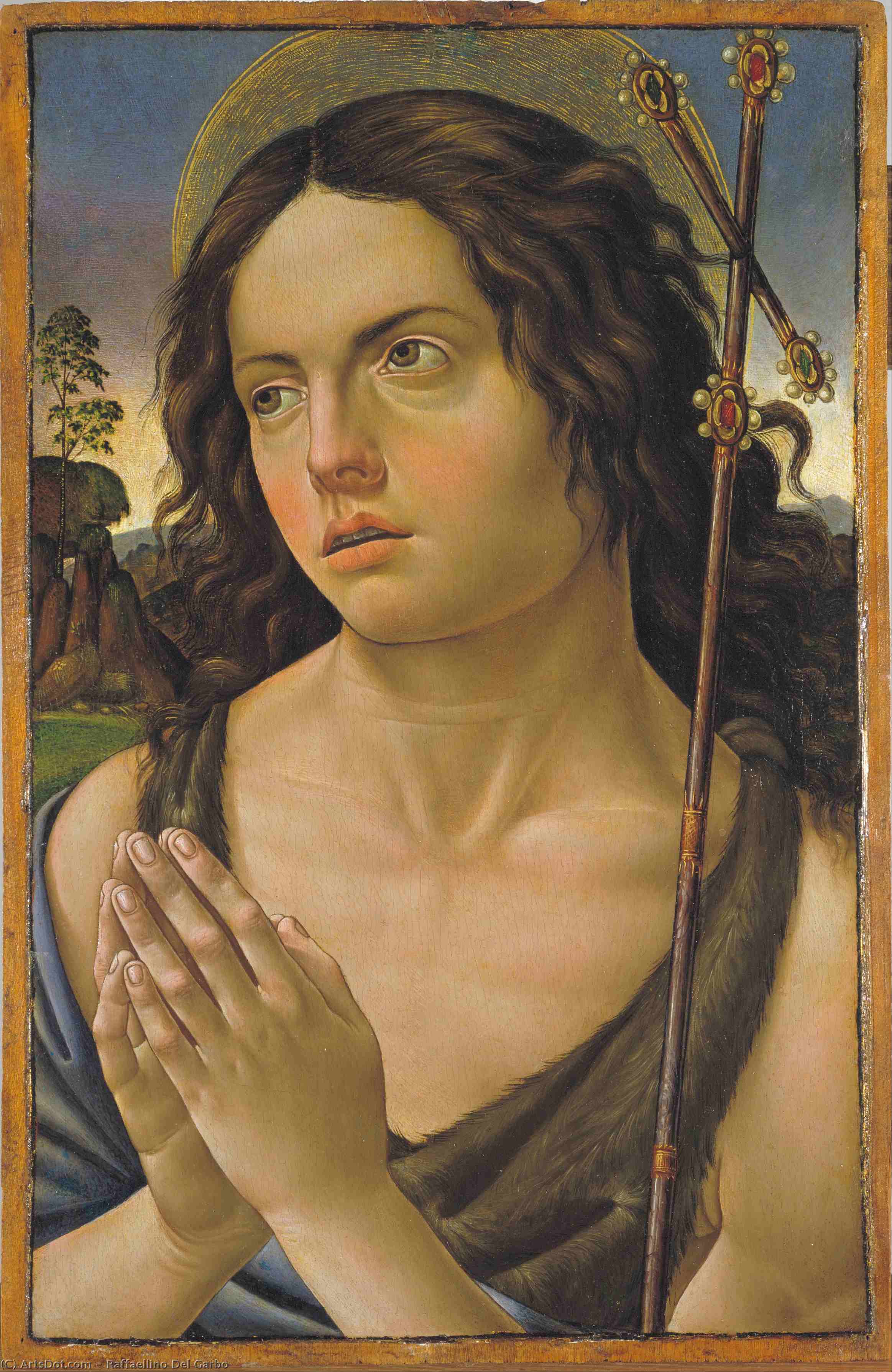 Wikioo.org - The Encyclopedia of Fine Arts - Painting, Artwork by Raffaellino Del Garbo - (47 x 30 CM) (1505)