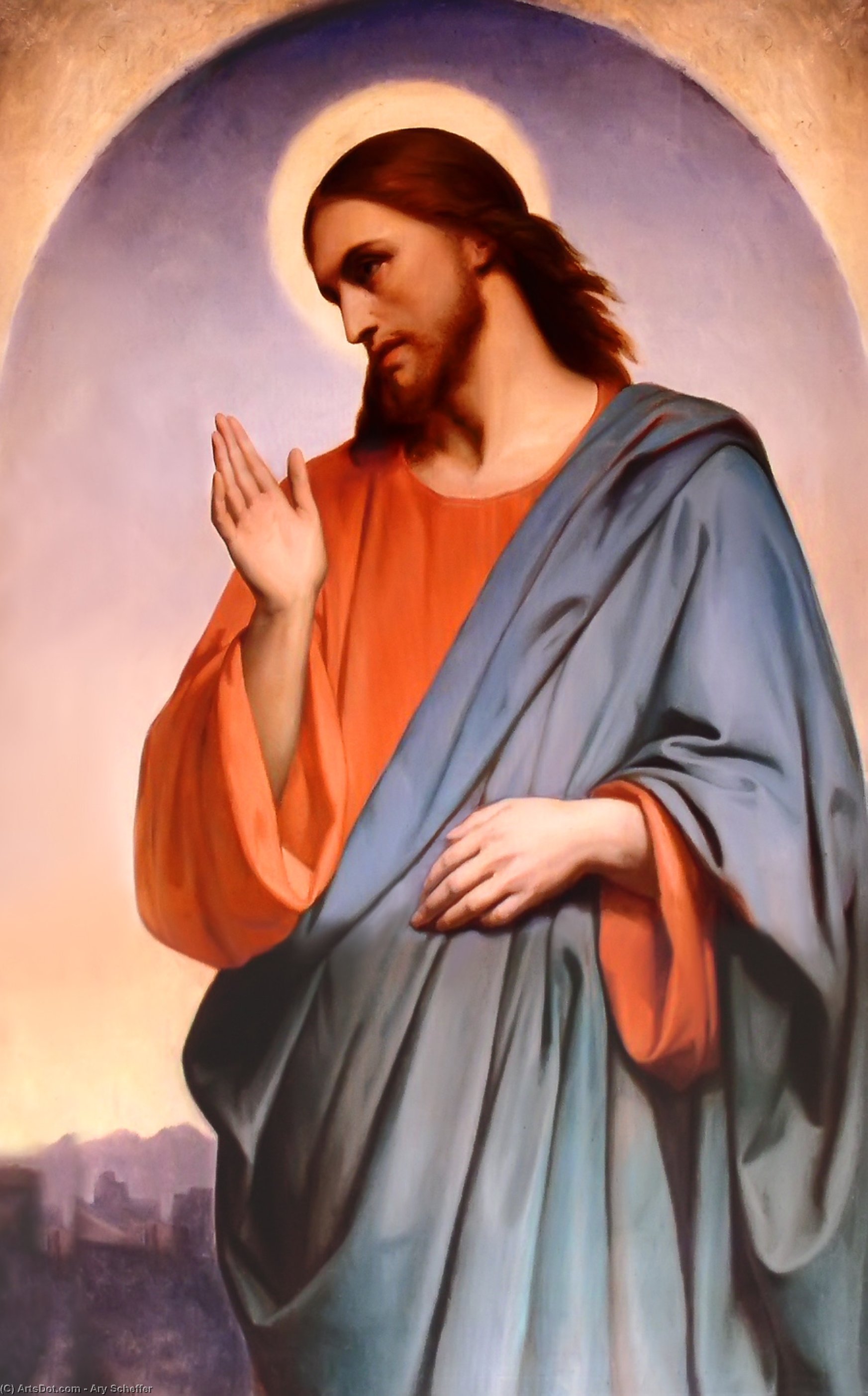 Господь страдать. Ари Шеффер Христос. Ари Шеффер ( ARY Scheffer ) ,1795-1858. Ари Шеффер картины Христос. Ари Шеффер Христос Утешитель.