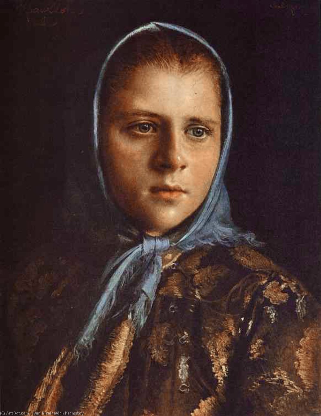 Вид ранней русской портретной живописи