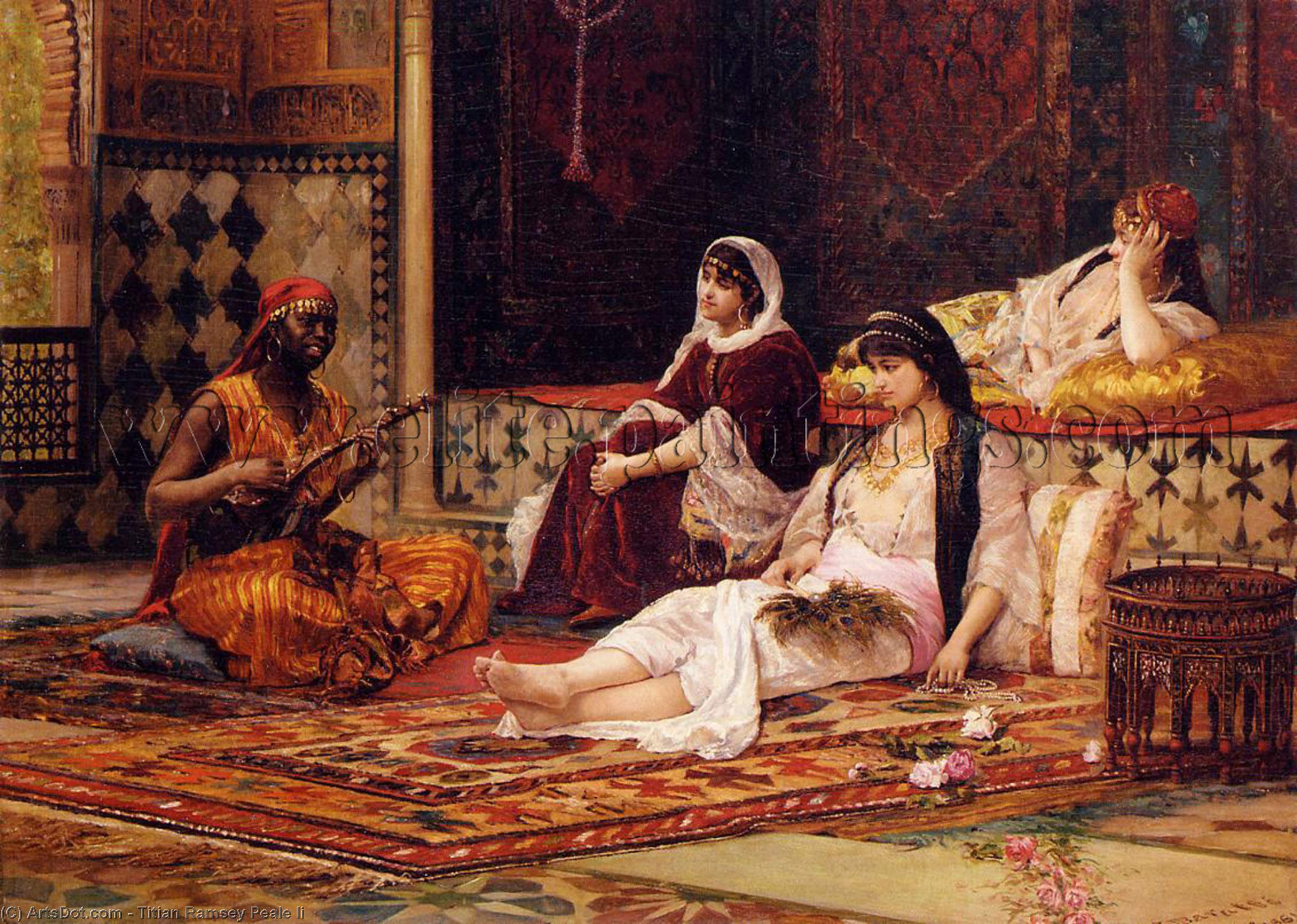 Главная в гареме. «Гарем дворца», Гюстав Буланже. Наложницы Султана. Гарем Султана Османская Империя.