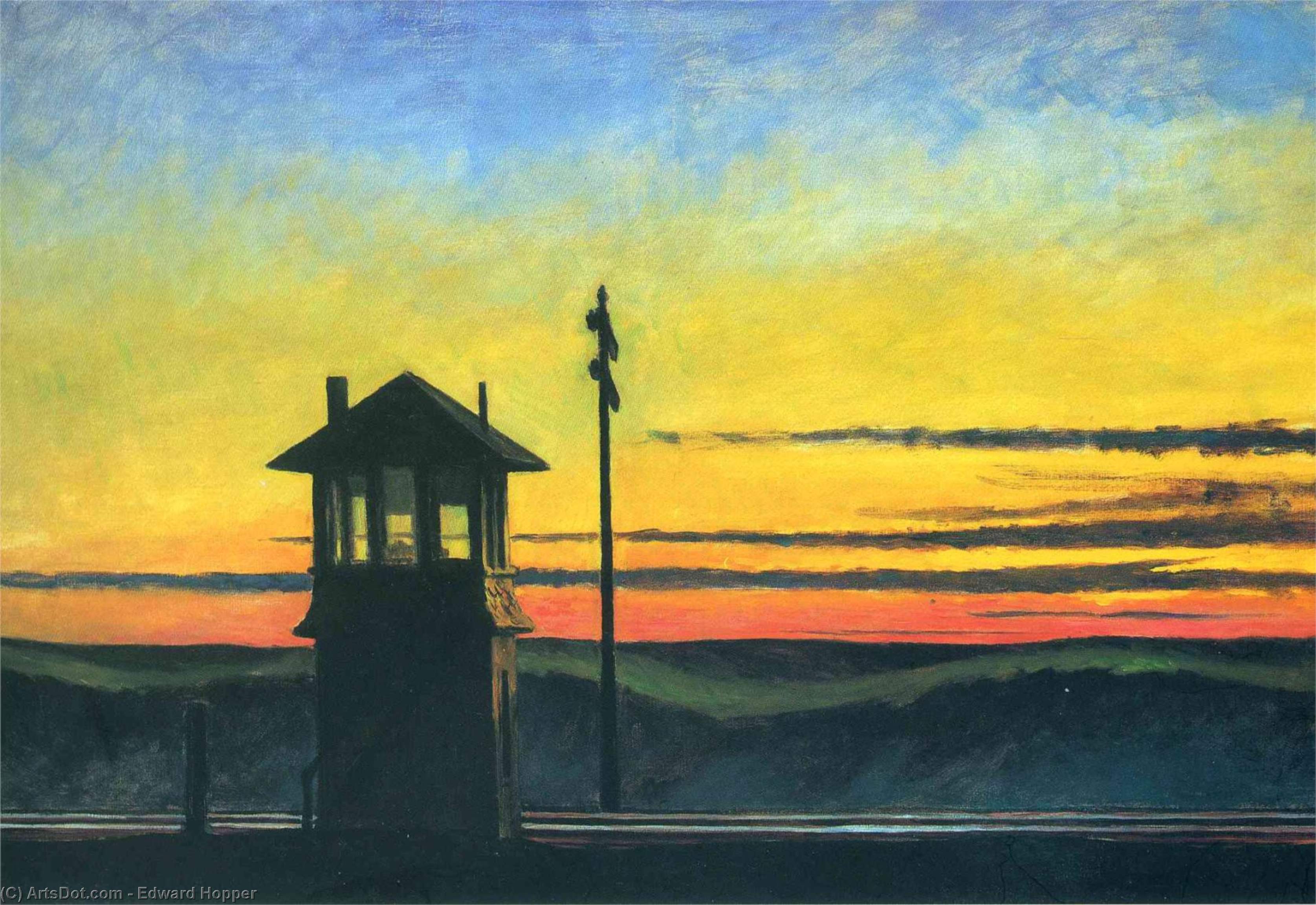 Хоппер картины. Эдвард хоппер. Эдвард хоппер (Edward Hopper. Railroad Sunset Эдвард хоппер. Edward Hopper художник.