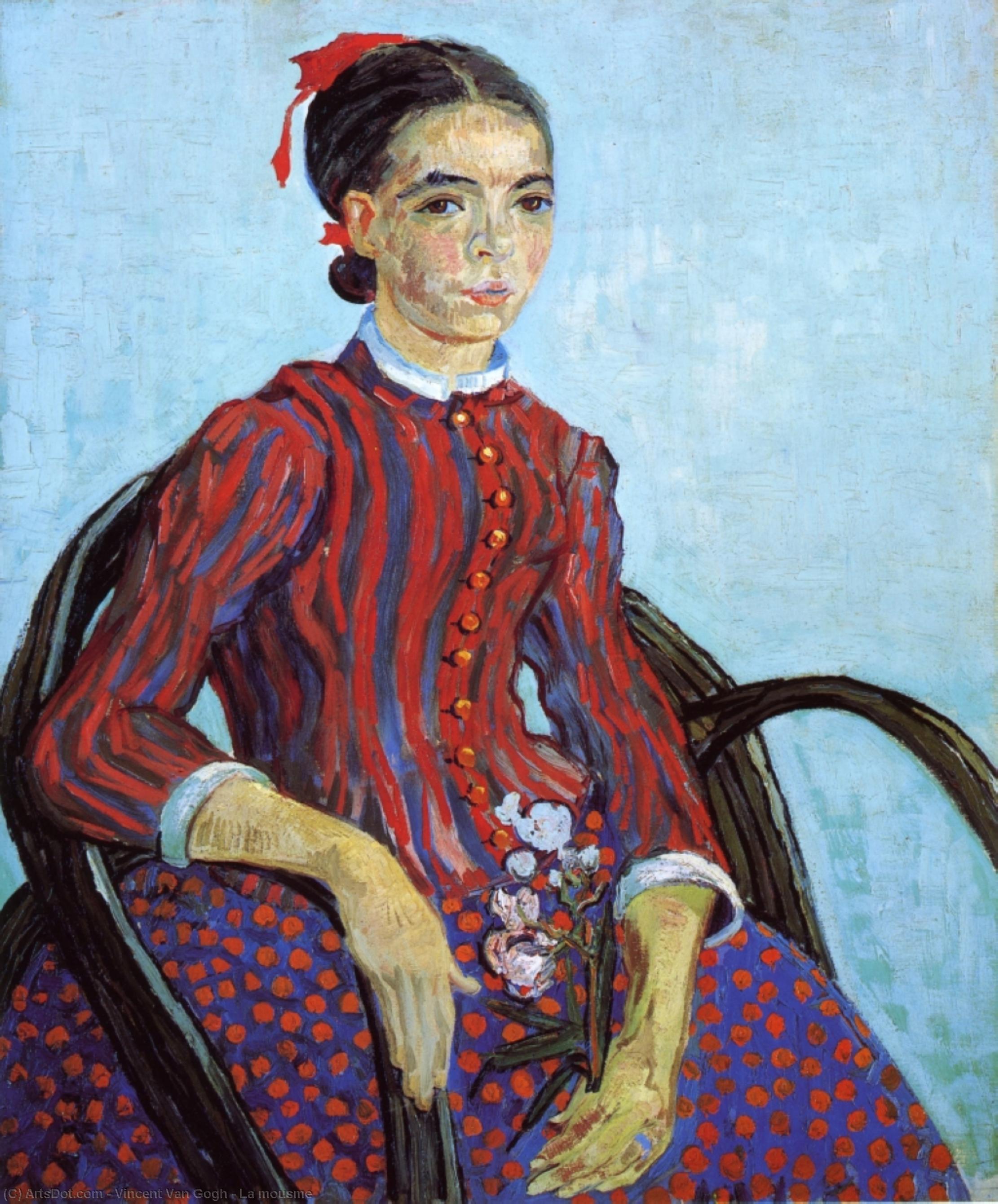 Wikioo.org - The Encyclopedia of Fine Arts - Painting, Artwork by Vincent Van Gogh - La mousme
