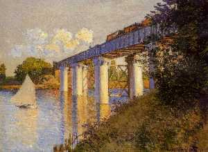 Claude Monet - The Railway Bridge at Argenteuil