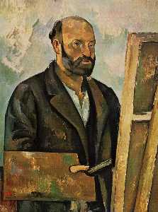 Paul Cezanne - Self Portrait with Palette