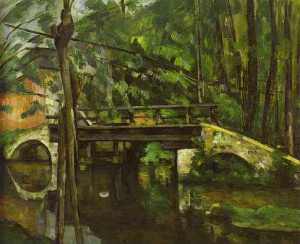 Paul Cezanne - The Bridge at Maincy