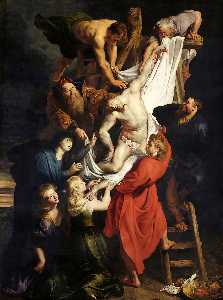 The Descent from the Cross (central part of the triptych)