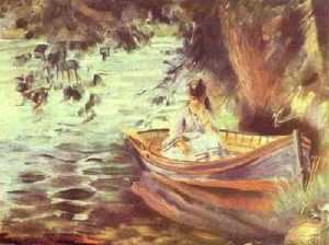 Pierre-Auguste Renoir - Woman in a Boat