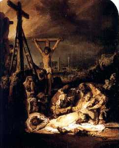Rembrandt Van Rijn - La Deploration Du Christ, londres