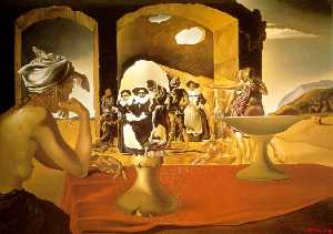 Salvador Dali - Slave Market with the Disappearing Bust of Voltaire