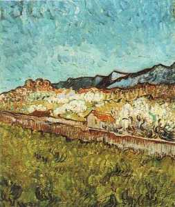 Vincent Van Gogh - At the Foot of the Mountains