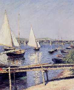 Sailboats in Argenteuil
