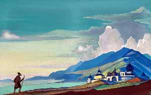 Nicholas Roerich - Wanderer from the Resplendent City