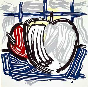 Roy Lichtenstein - 2 apples