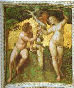 Raphael (Raffaello Sanzio Da Urbino) - Adam and Eve