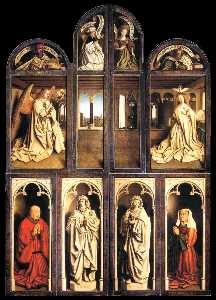 The Ghent Altarpiece (wings closed)