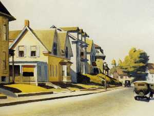 Edward Hopper - Street Scene, Gloucester