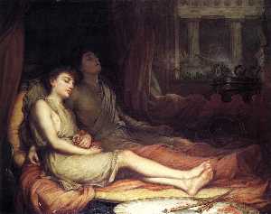 John William Waterhouse - Sleep and His Half Brother Death