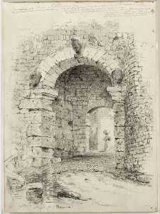 Volterra, Antique Gate, Etruscan