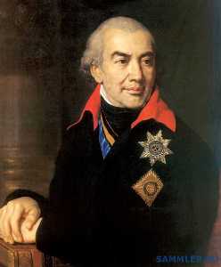 Vladimir Lukich Borovikovsky - Portrait G.S. Volokonsky