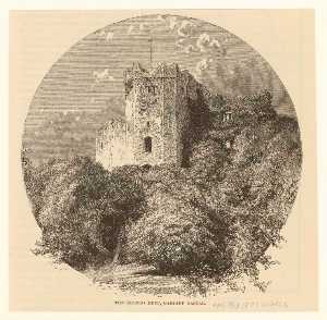 The ruined keep, Cardiff Castle