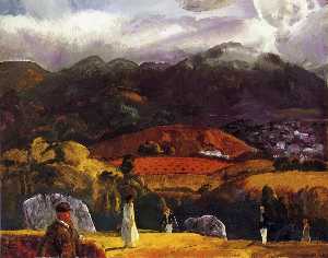 George Wesley Bellows - Golf Course - California