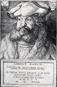 Albrecht Durer - Frederick The Wise, Elector Of Saxony