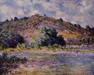 Claude Monet - The Banks of the Seine at Port-Villez