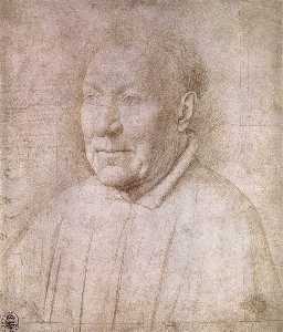 Jan Van Eyck - Portrait of Cardinal Albergati