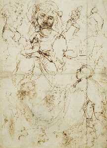 Study for the Madonna with the Fruitbasket