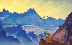 Nicholas Roerich - Milarepa, the One Who Harkened