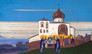 Nicholas Roerich - Zvenigorod