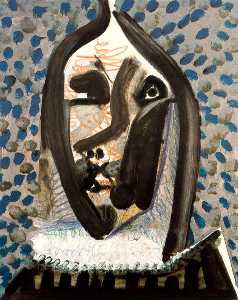 Pablo Picasso - Tête d-homme 1