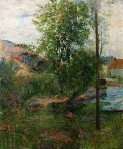 Paul Gauguin - Willow by the Aven