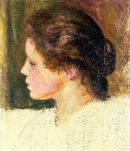 Pierre-Auguste Renoir - Woman-s Head (8)