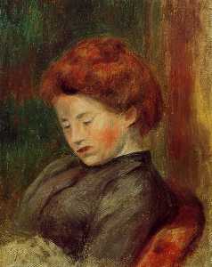 Pierre-Auguste Renoir - Woman-s Head (9)