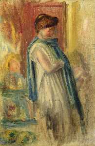 Pierre-Auguste Renoir - Young Woman Standing