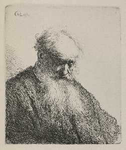 Rembrandt Van Rijn - An Old Man with a Beard