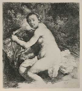 Rembrandt Van Rijn - Diana Bathing
