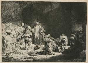 Rembrandt Van Rijn - Jesus healing the Sick