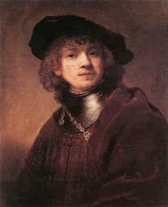 Rembrandt Van Rijn - Self Portrait as a Young Man