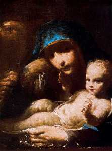 Giuseppe Maria Crespi - The Holy Family