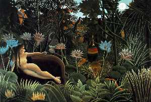 Henri Julien Félix Rousseau (Le Douanier) - The Dream - (Buy fine Art Reproductions)