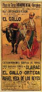 Bullfighting Poster Plaza De Toros De Valencia