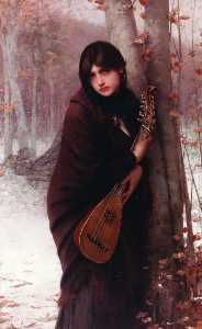 Girl with a Mandolin