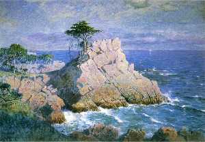 William Stanley Haseltine - Midway Point, California (aka Cypress Point, near Monterey)