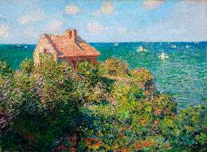 Claude Monet - Fisherman-s Cottage at Varengeville