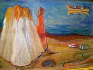 Edvard Munch - Girls on the shore