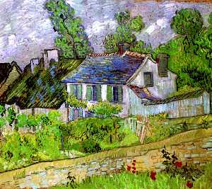 Vincent Van Gogh - Houses in Auvers
